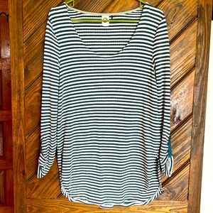 Anthropologie Akemi + Kin Striped Tunic Top Size XS
